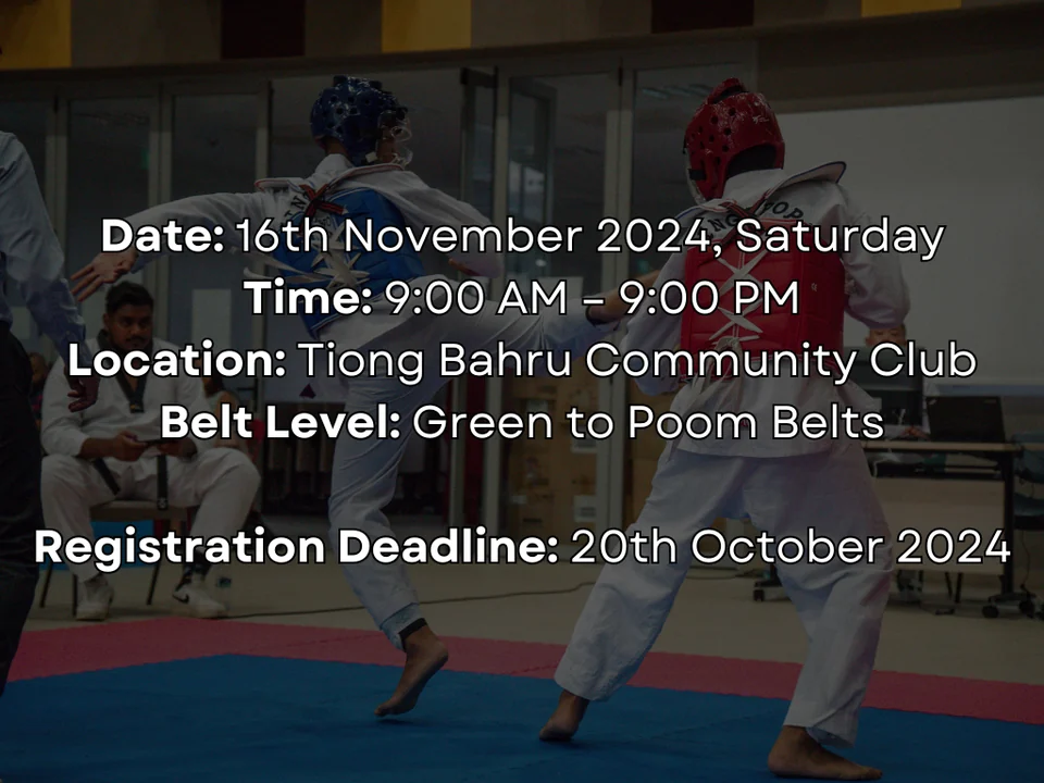 Intraclub Kyorugi (Sparring) Training Competition 2024